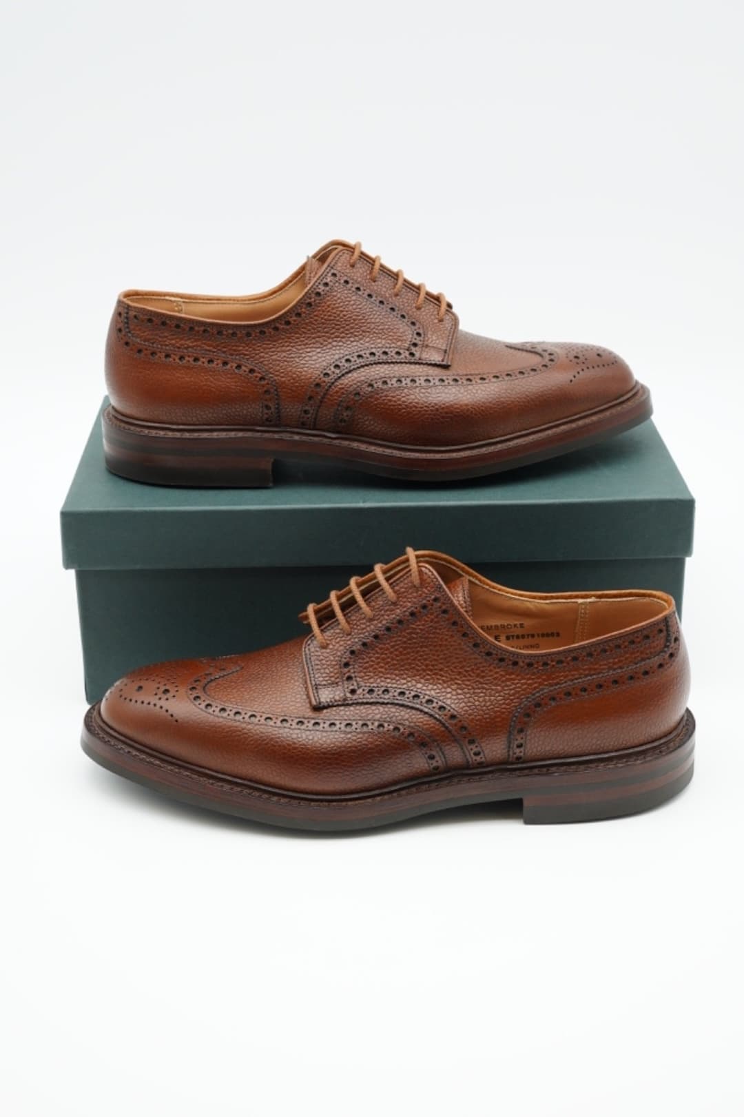 Crockett & Jones Pembroke Tan Scotch Grain Crockett & Jones Pembroke Tan Scotch Grain
